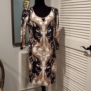 Patterned Formal Dress